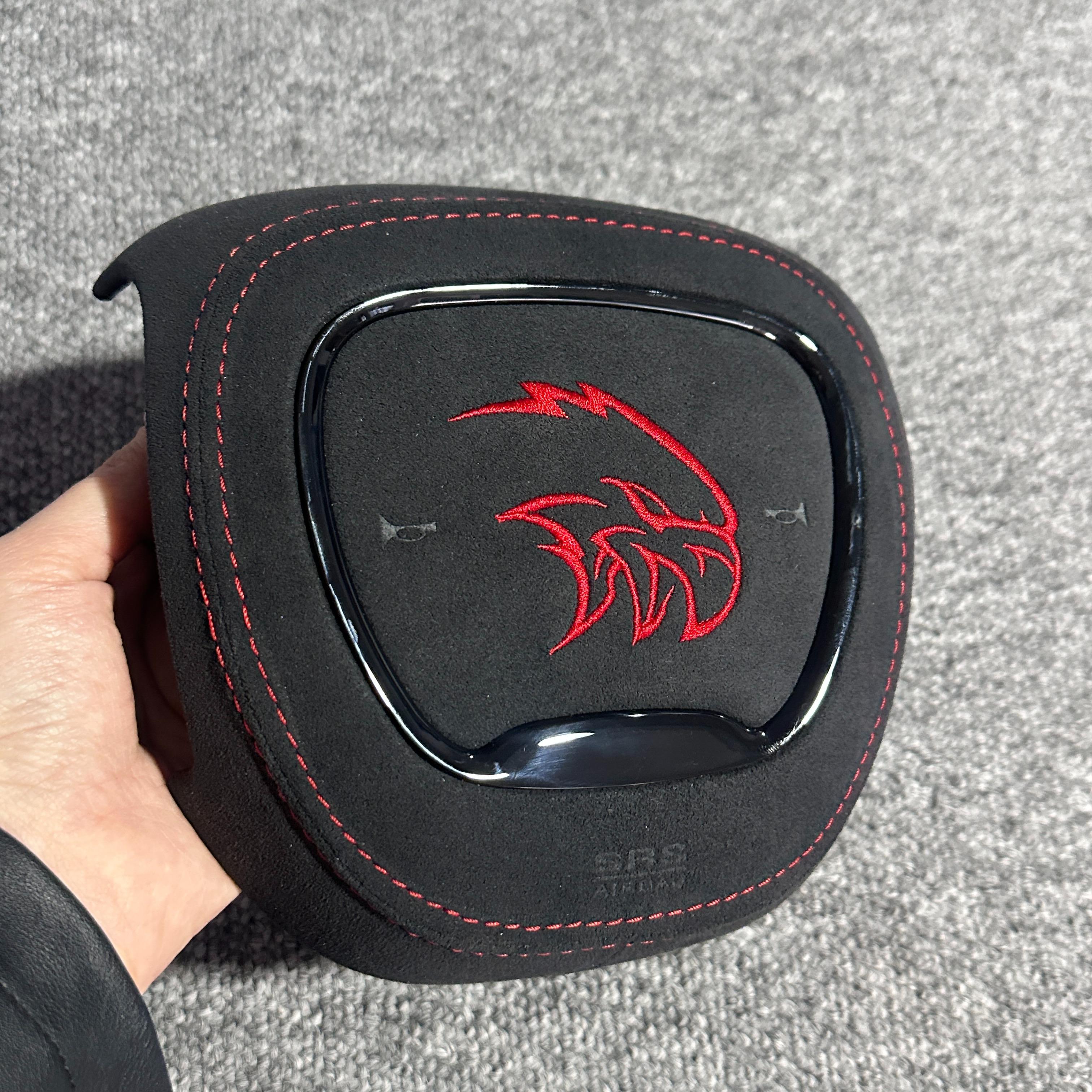 SRT , Custom Scat pack, R/T , Steering Wheel Center Cover - Premium Decorative Badge for Dodge Charger Challenger Durango and Chrysler 300 srt vehicle