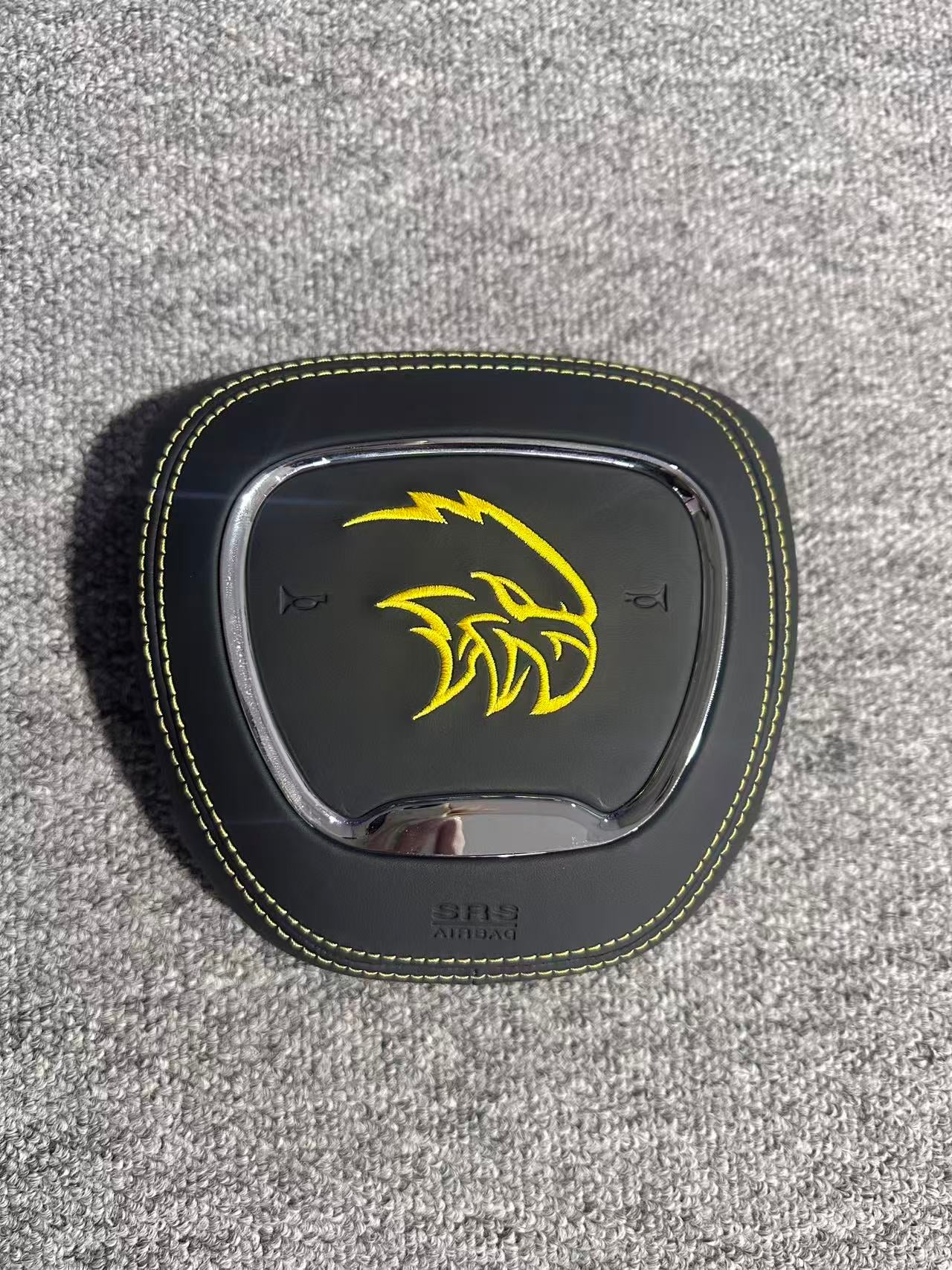 Dodge Charger Challenger 2015-2023 Horn Cover Button Steering Wheel Nappa