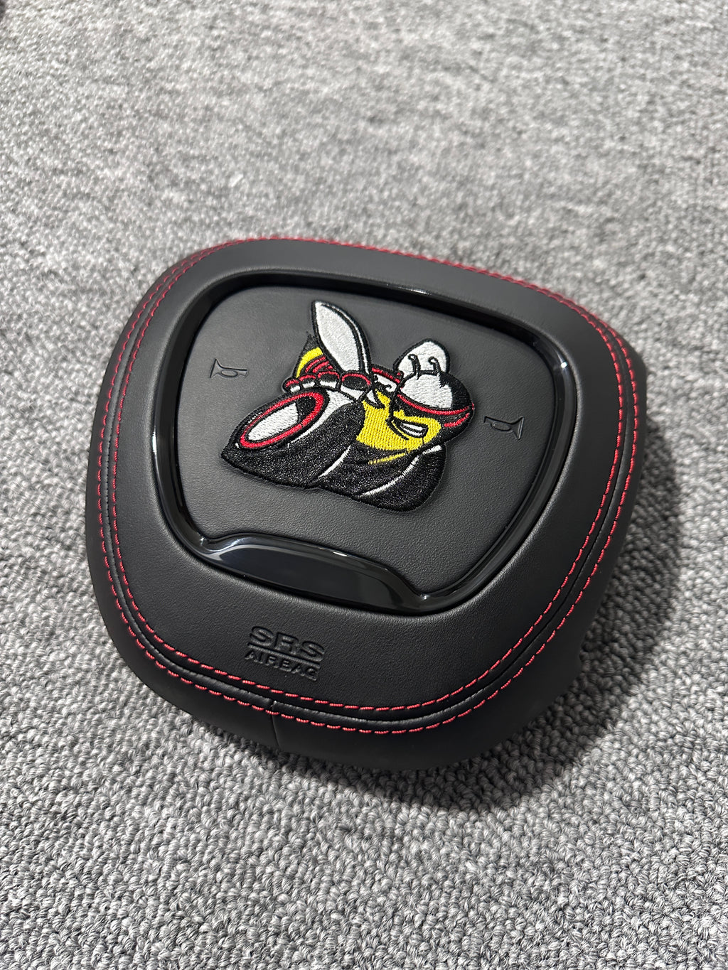 Dodge Charger Challenger 2015-2023 Horn Cover Button Steering Wheel Nappa