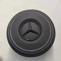 Custom-made genuine leather airbag cover and horn cover plate for Mercedes-Benz G-Class Gis AMG series, suitable for modification and upgrade.