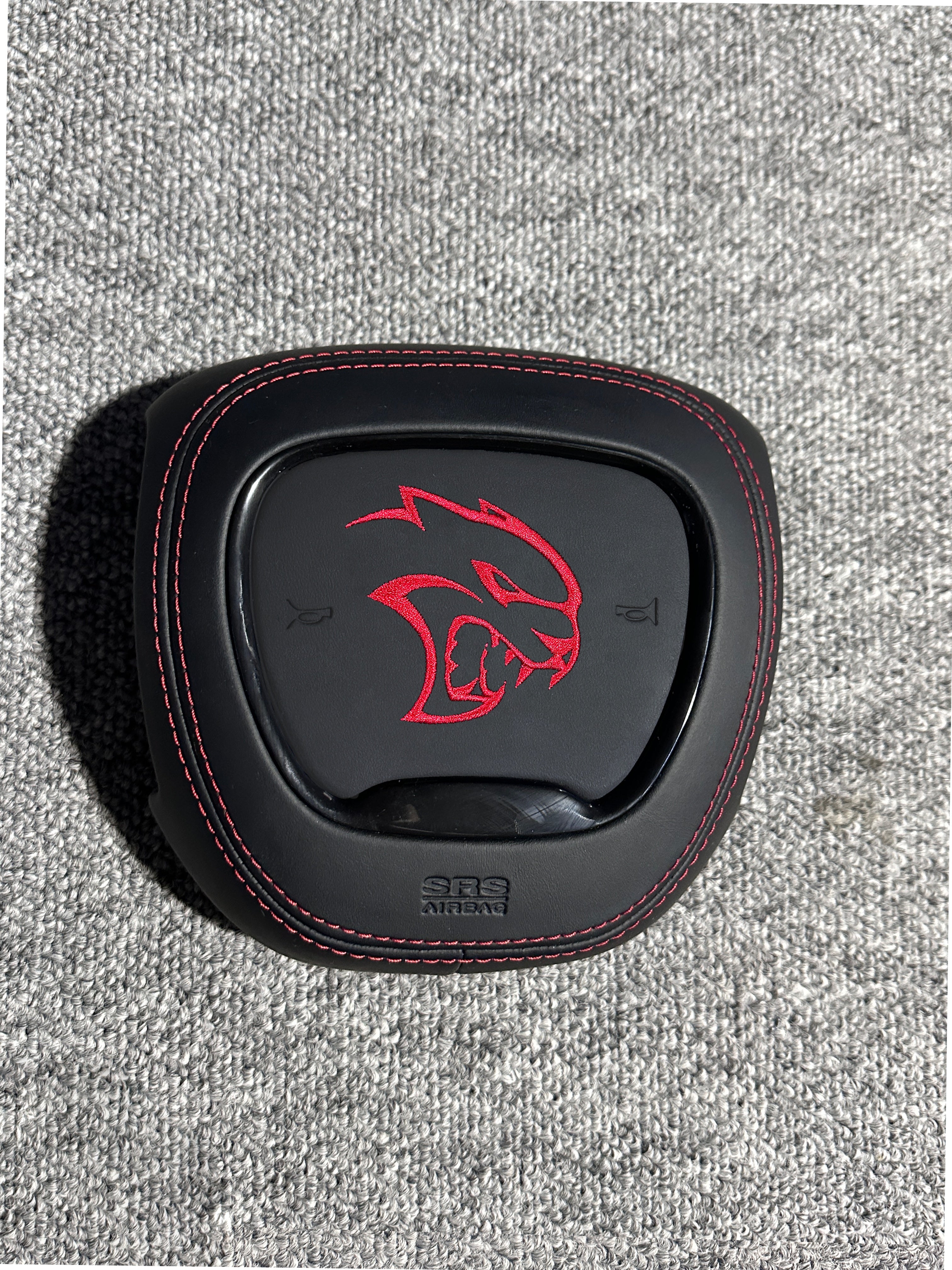 Dodge Charger Challenger 2015-2023 Horn Cover Button Steering Wheel Nappa