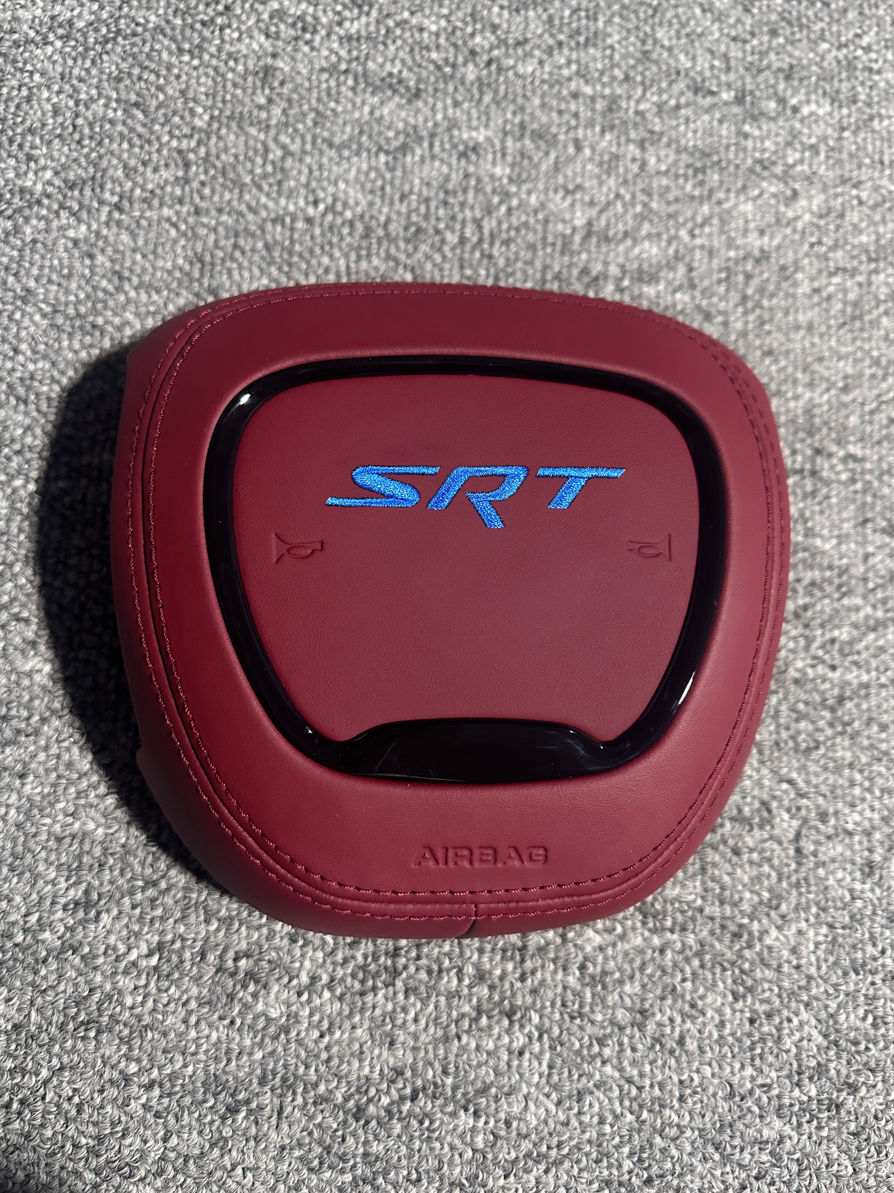 Dodge Charger Challenger 2015-2023 Horn Cover Button Steering Wheel Nappa
