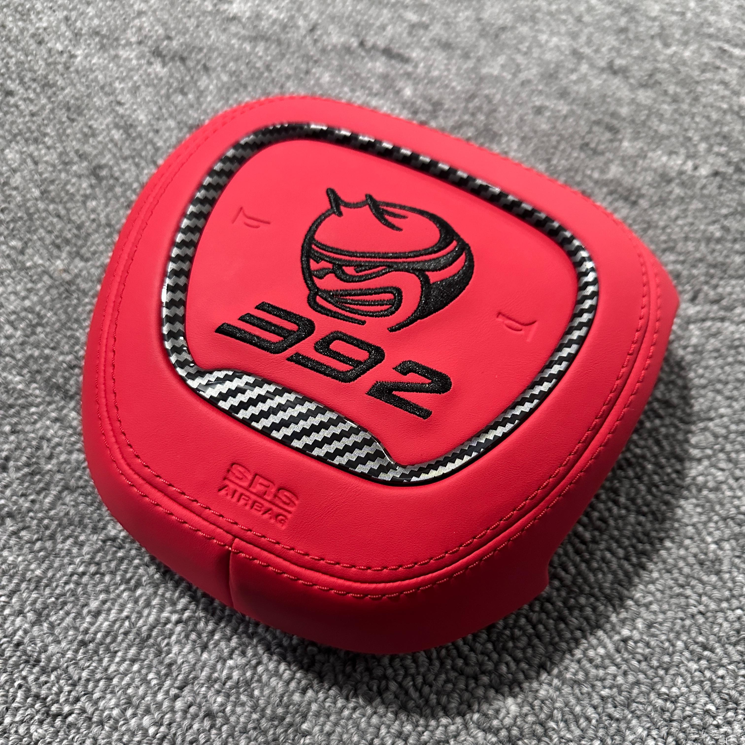 SRT , Custom Scat pack, R/T , Steering Wheel Center Cover - Premium Decorative Badge for Dodge Charger Challenger Durango and Chrysler 300 srt vehicle