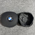 New leather speaker covers for BMW 3 Series, 5 Series and 7 Series. Customized airbag covers with logos. Personalized customization of steering wheels.