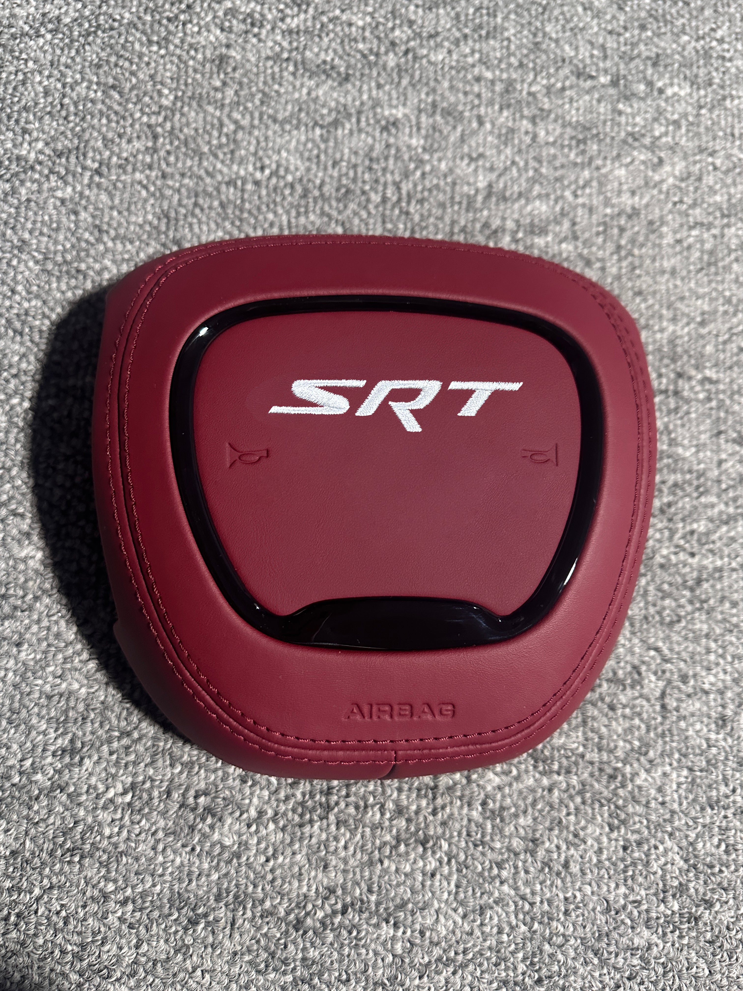 Dodge Charger Challenger 2015-2023 Horn Cover Button Steering Wheel Nappa