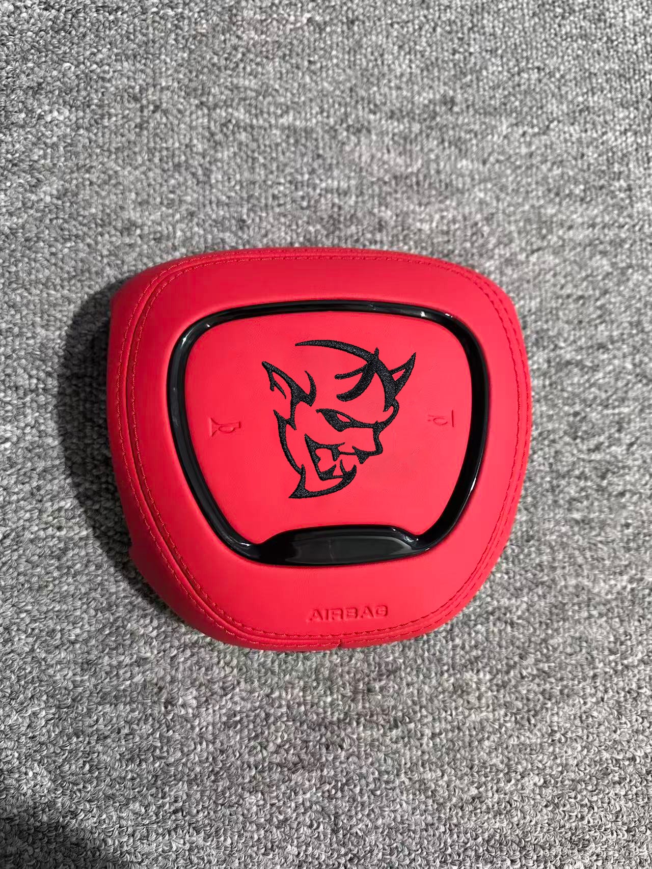 Dodge Charger Challenger 2015-2023 Horn Cover Button Steering Wheel Nappa