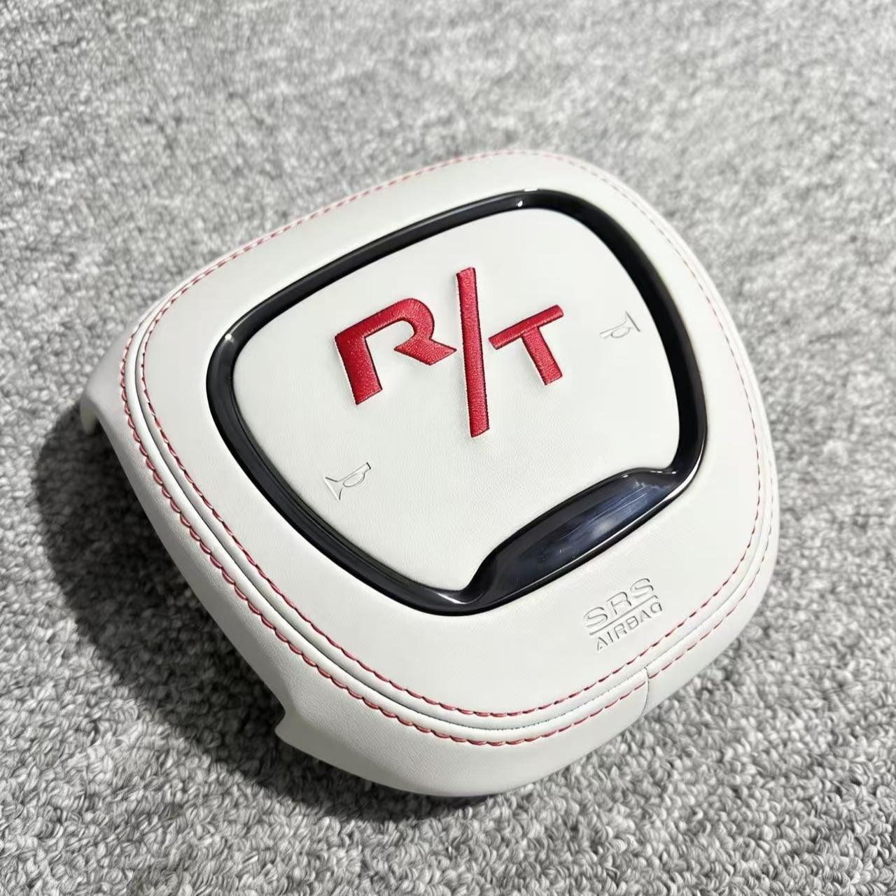 SRT ,Custom Scat pack,R/T,Steering Wheel Center Cover-Premium Decorative Badge for Dodge ChargerChallenger Durango and Chrysler 300