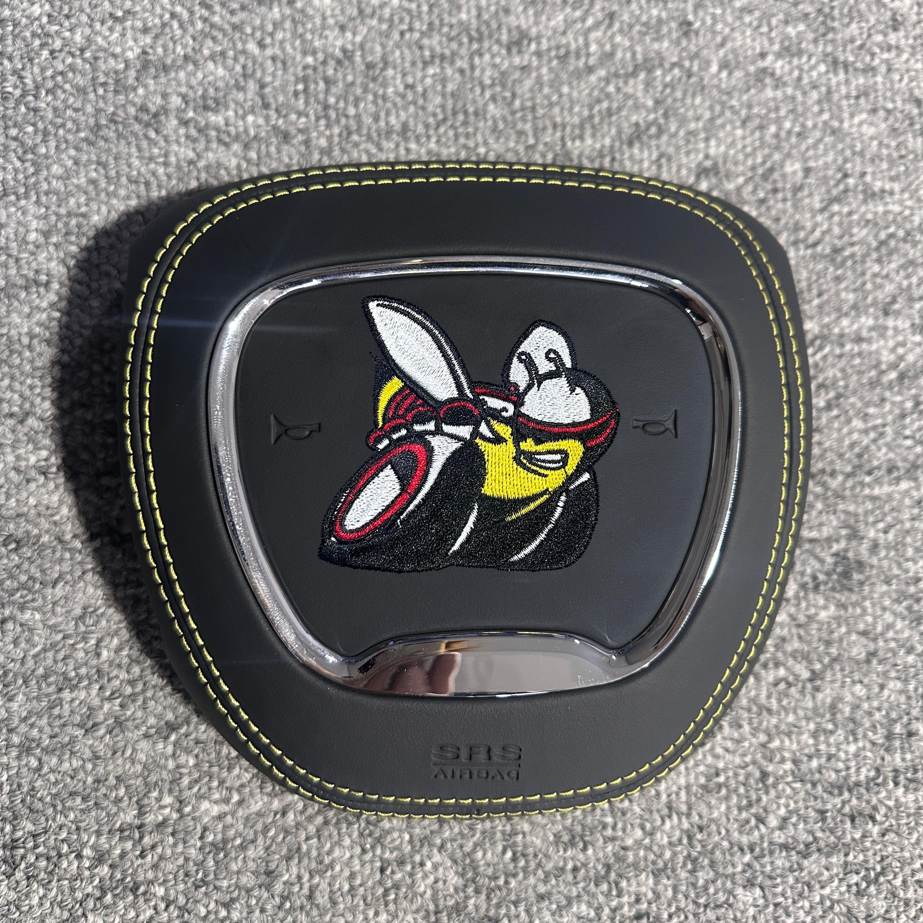 SRT , Custom Scat pack, R/T , Steering Wheel Center Cover - Premium Decorative Badge for Dodge Charger Challenger Durango and Chrysler 300 srt vehicle