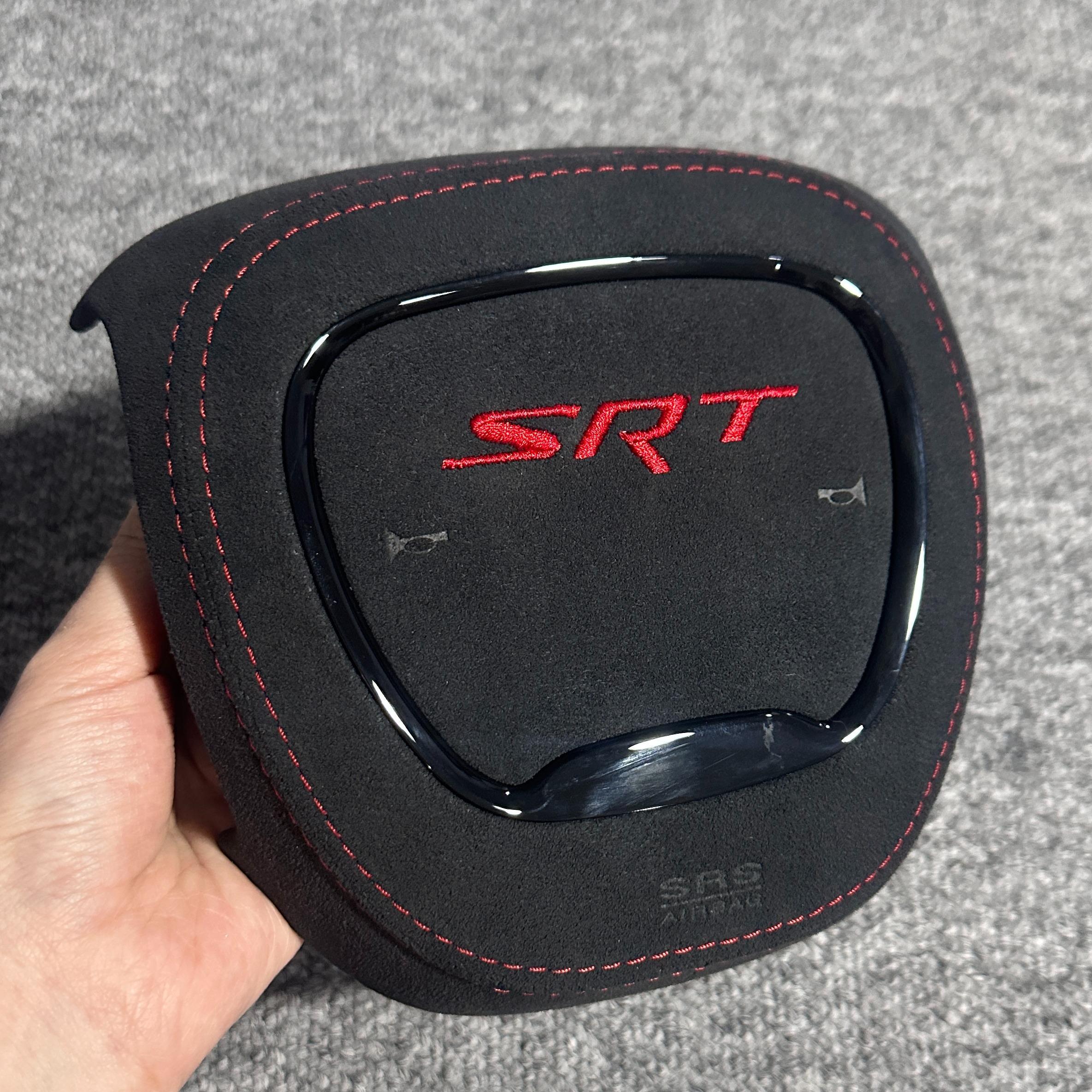SRT , Custom Scat pack, R/T , Steering Wheel Center Cover - Premium Decorative Badge for Dodge Charger Challenger Durango and Chrysler 300 srt vehicle