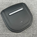 Customized and adapted steering wheel cover plate for Land Rover Range Rover Discovery, Range Rover Evoque, Aurora, Defender with genuine leather and new speaker cover.