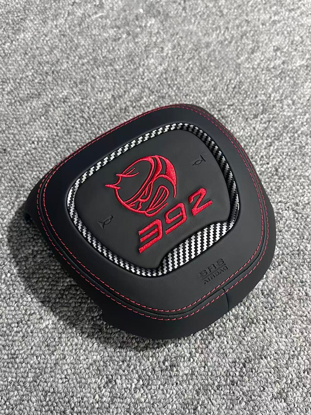 Dodge Charger Challenger 2015-2023 Horn Cover Button Steering Wheel Nappa